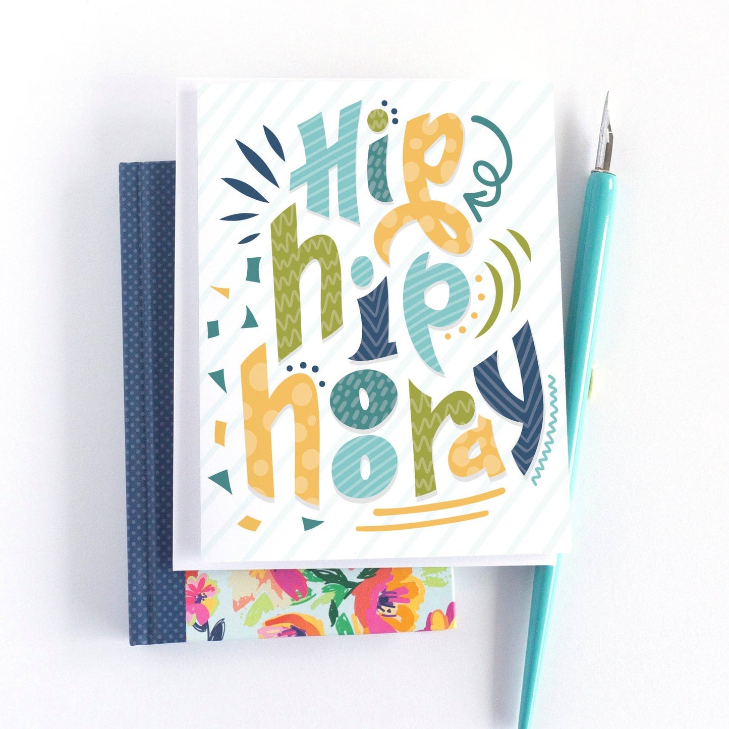 Hip Hip Hooray Birthday Card