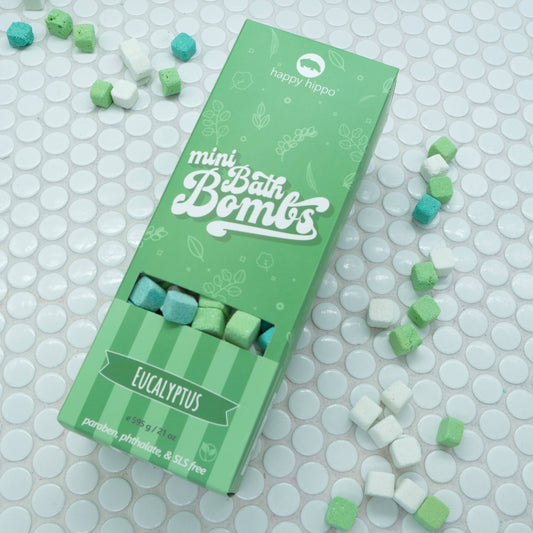 *New Size* Eucalyptus Mini Bubble Bombs- Box