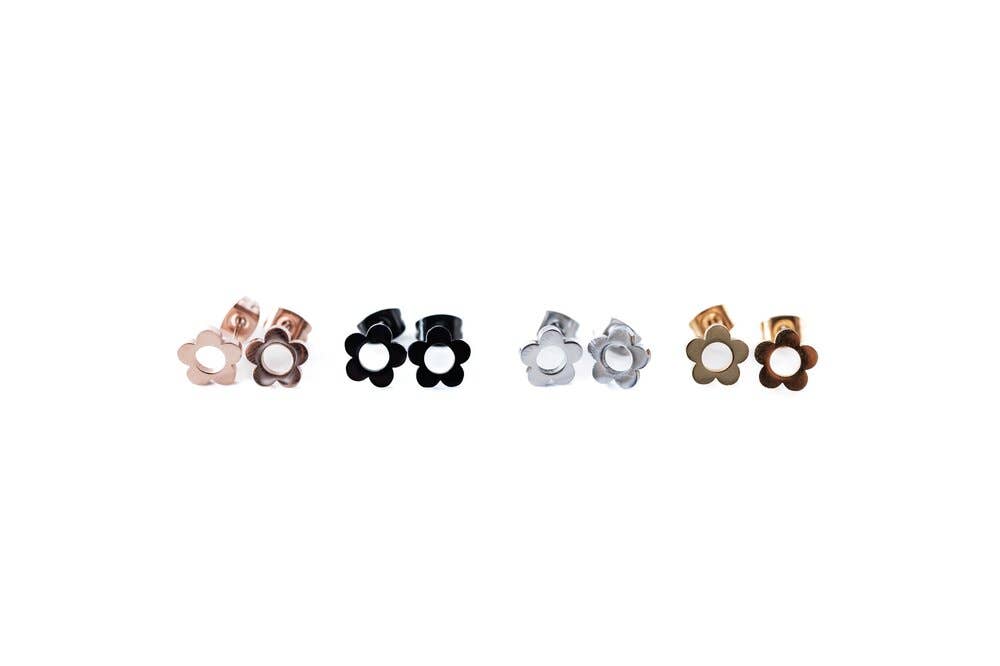 The Flower Stud Earrings