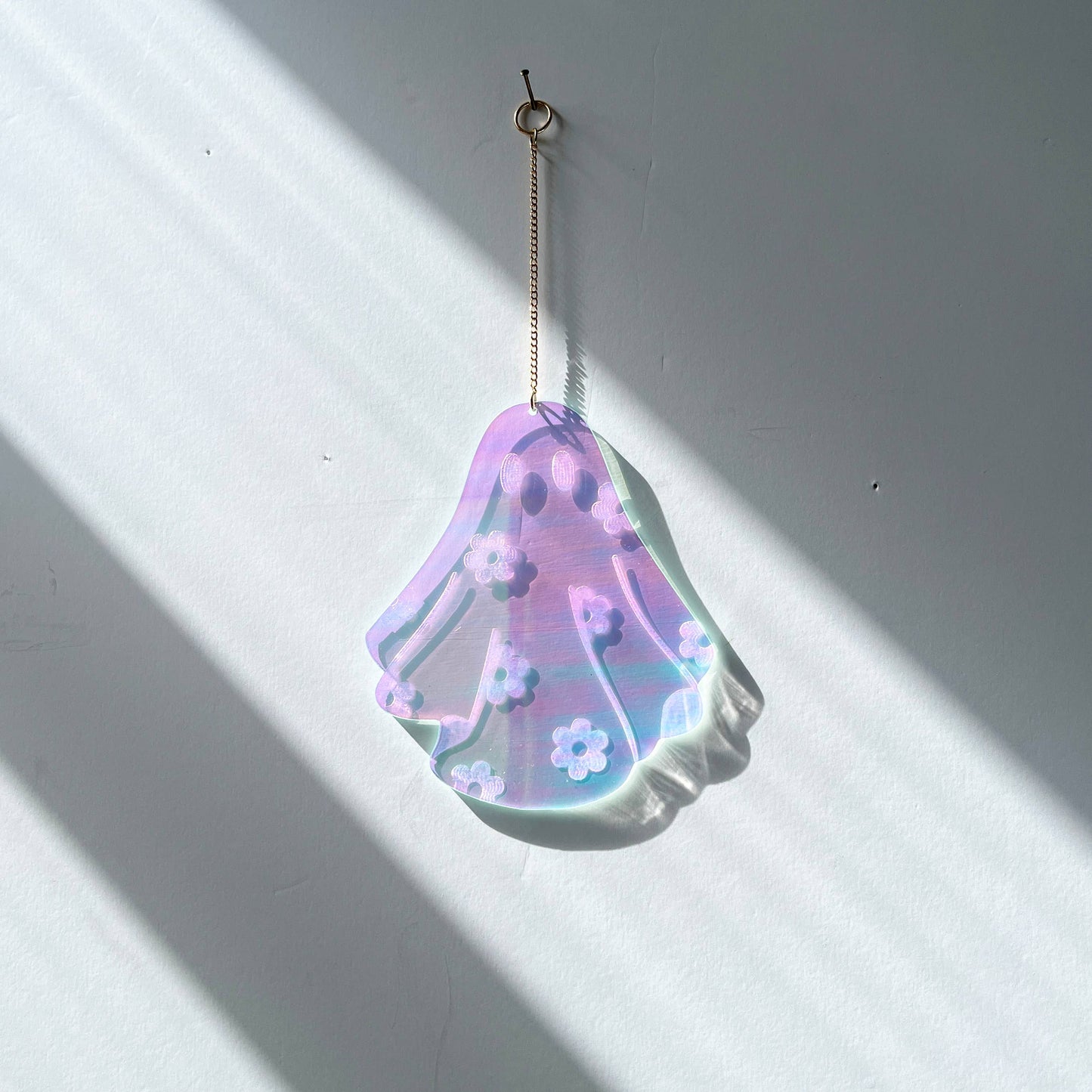 Floral Ghostie Suncatcher