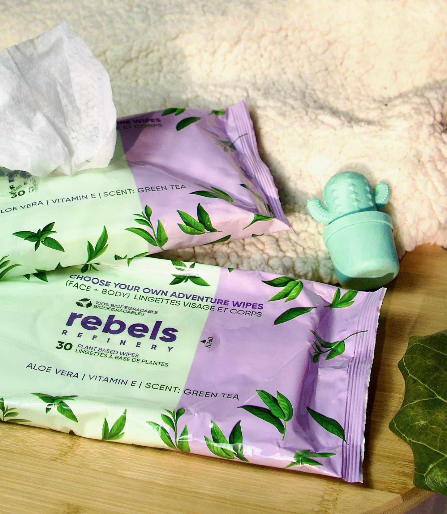 Face & Body Wipes BIODEGRADABLE
