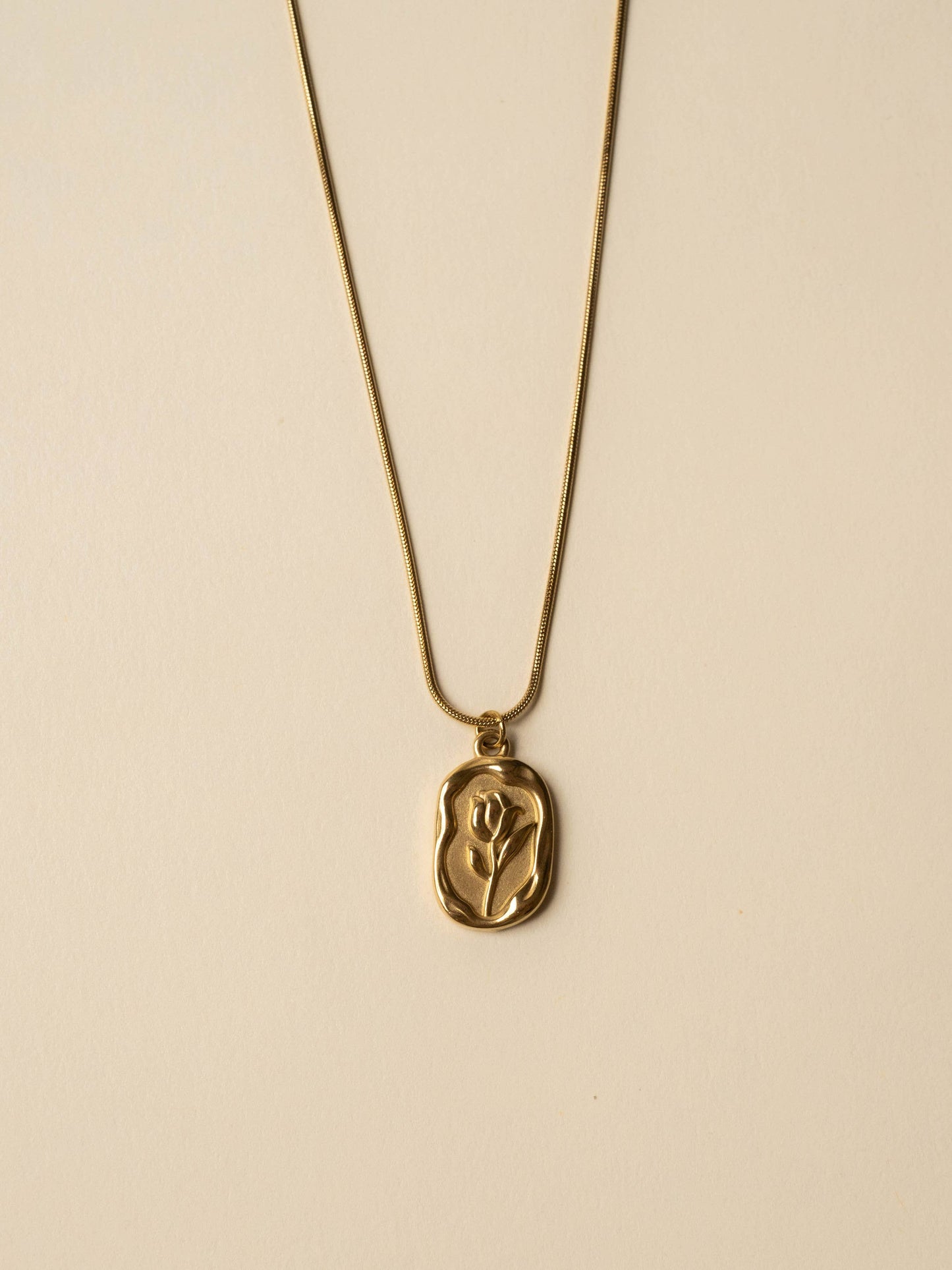 Tulip Pendant Necklace