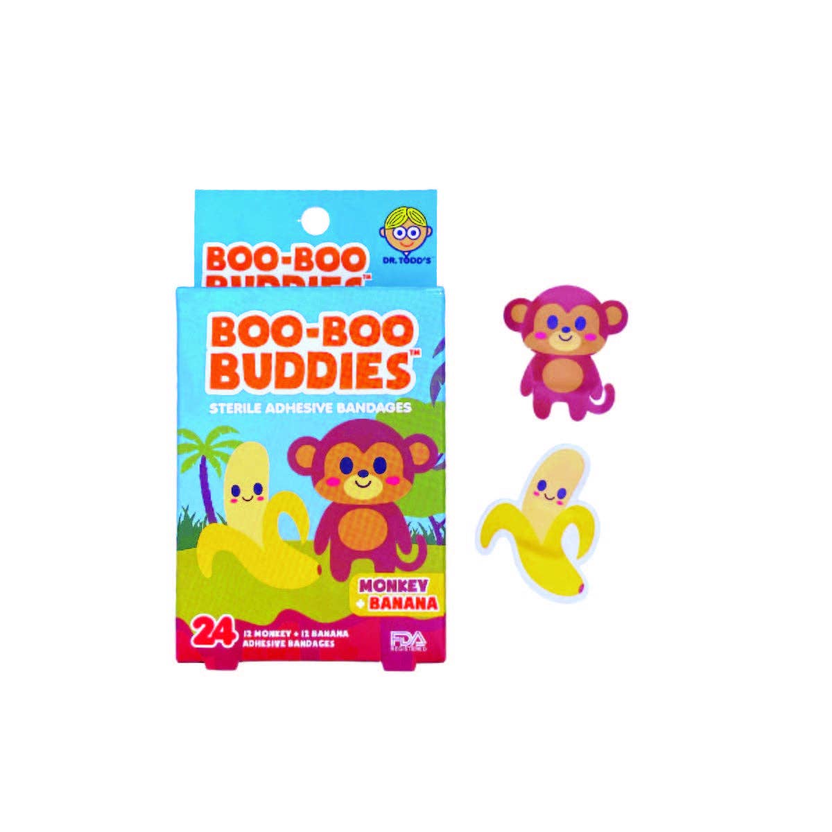 Boo Boo Buddies Kids Bandages 36 Pack