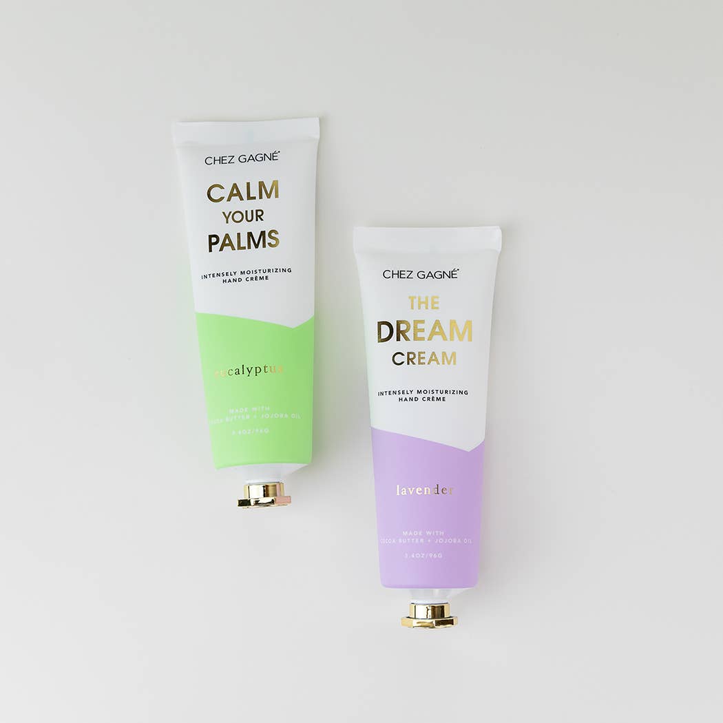 Calm Your Palms - Eucalyptus - Clean + Vegan Hand Crème - 3.4oz