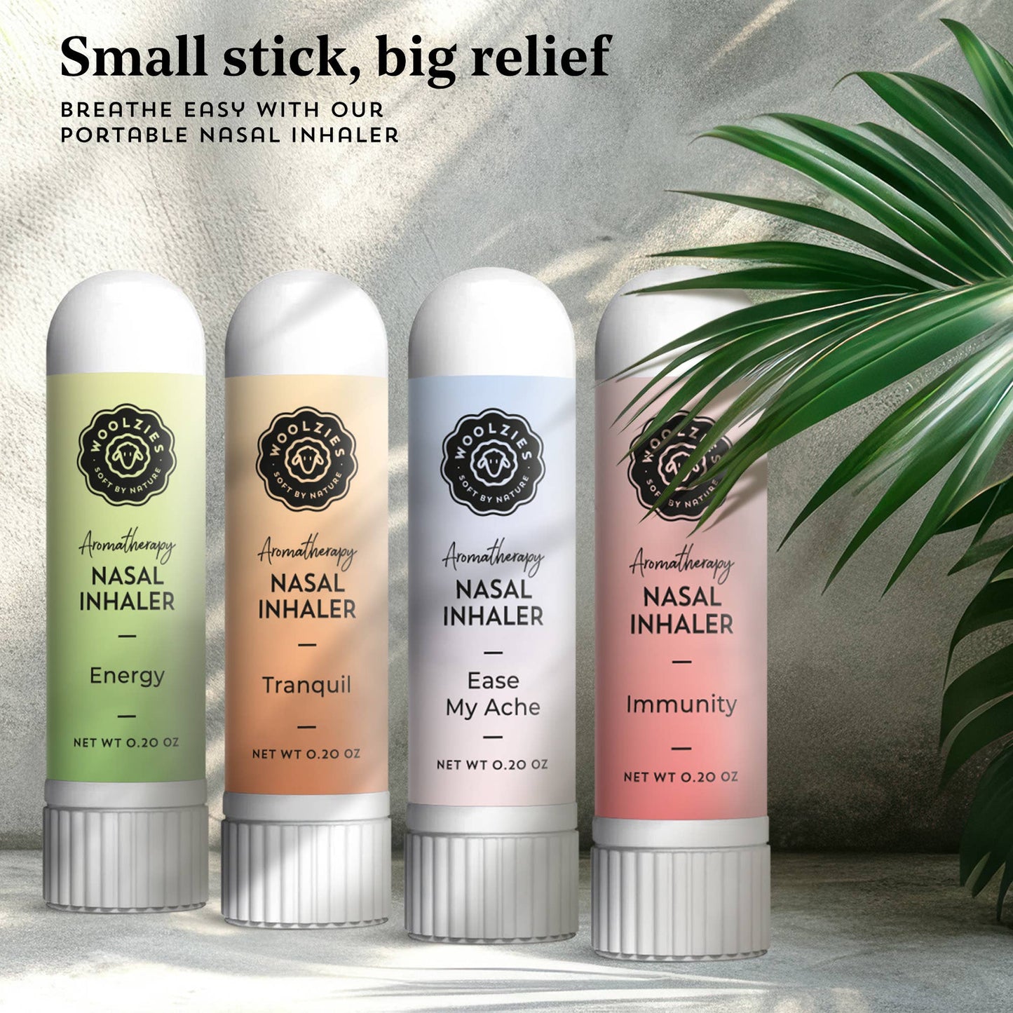 Aromatherapy Nasal Inhaler - Natural Essential Oil Blends