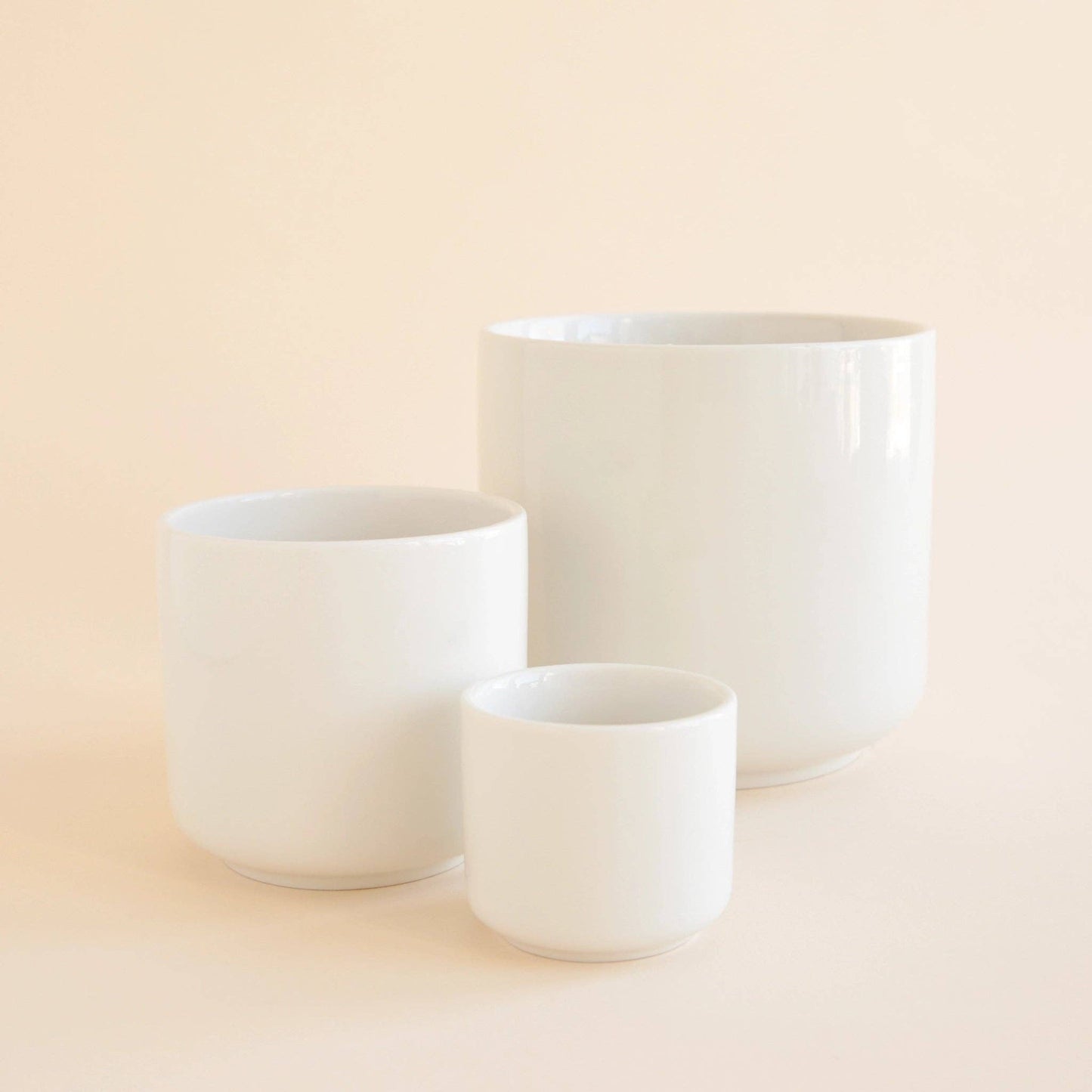 Charlie Pot | White 4.5" & 6.75"