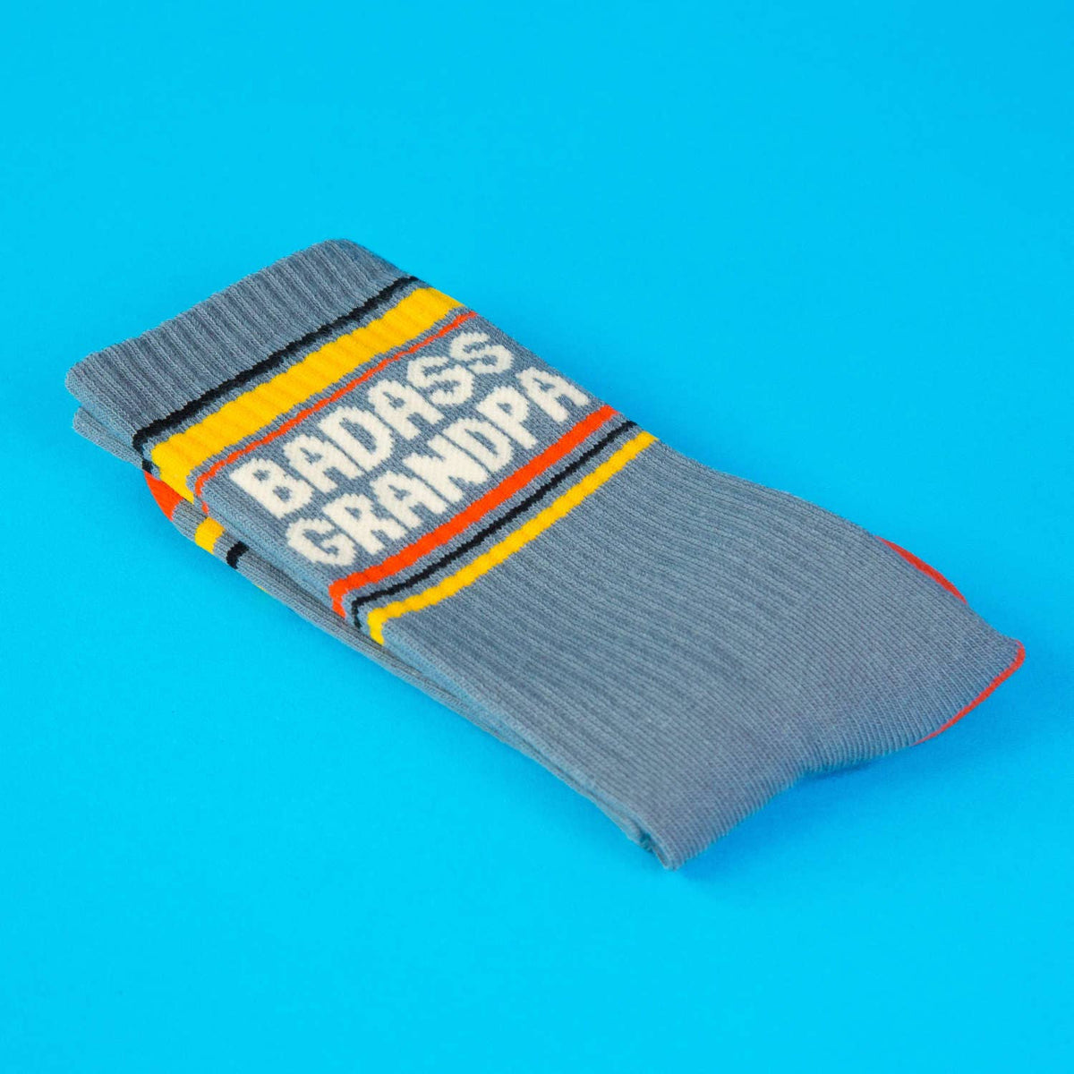 Badass Grandpa Gym Crew Socks