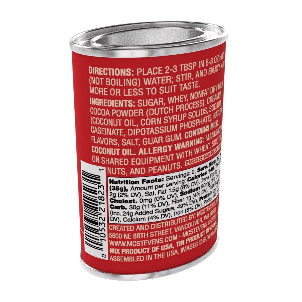 Vintage Santa's Favorite Peppermint Cocoa (2.5oz Tins)