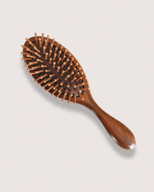 Natural Sandalwood Detangling Hair Brush