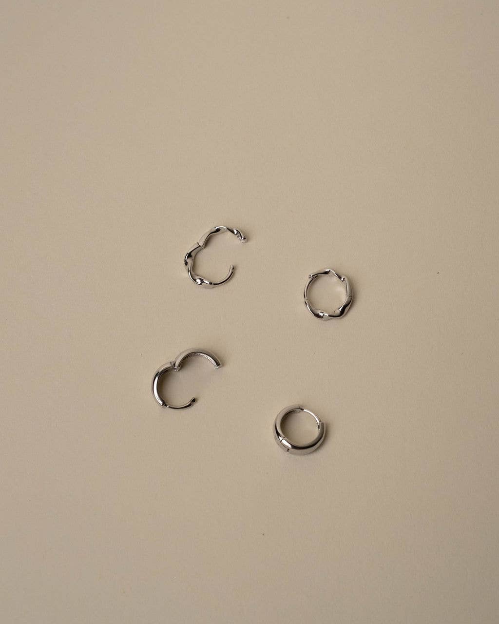 Rory Rope Twist and Thick Set Silver