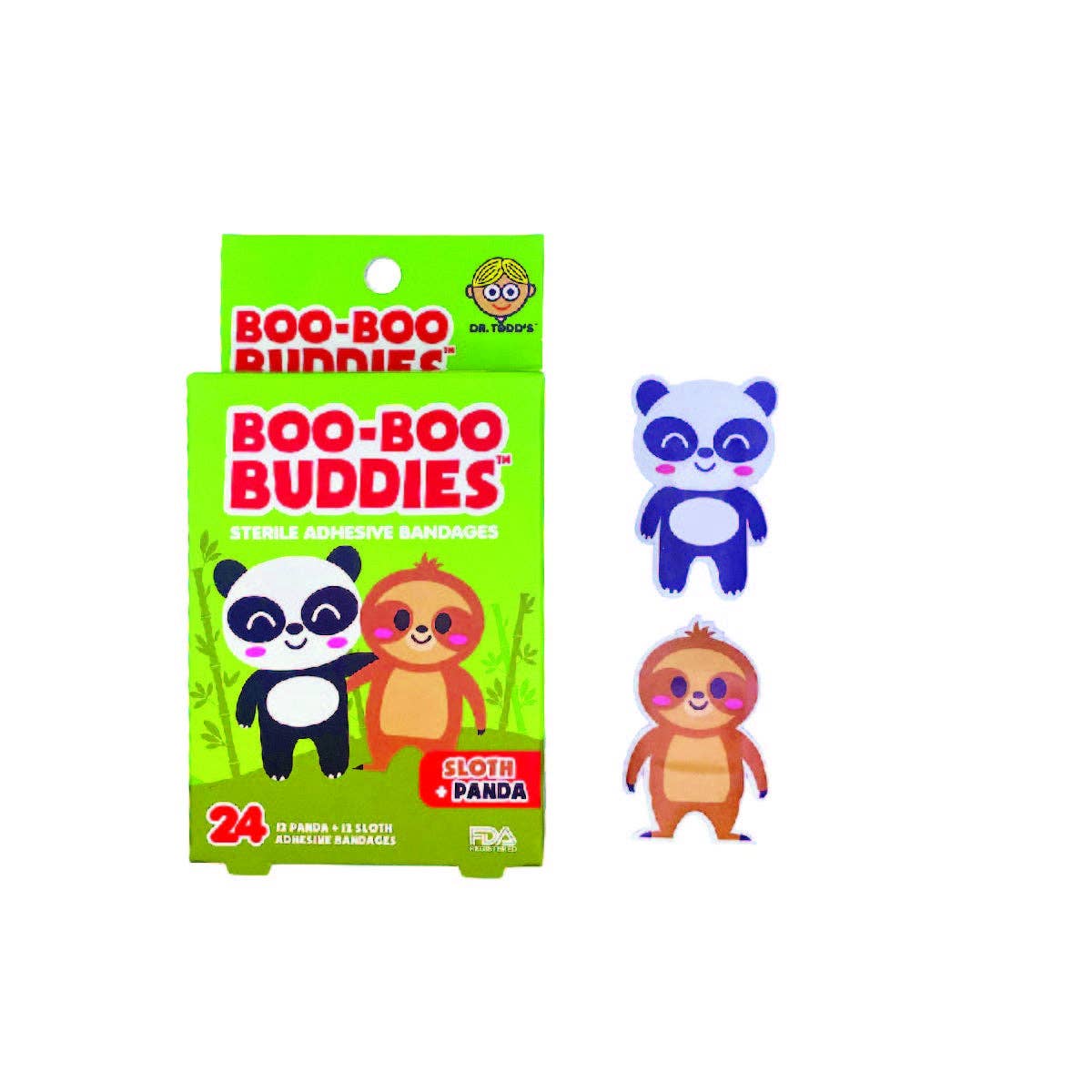 Boo Boo Buddies Kids Bandages 36 Pack