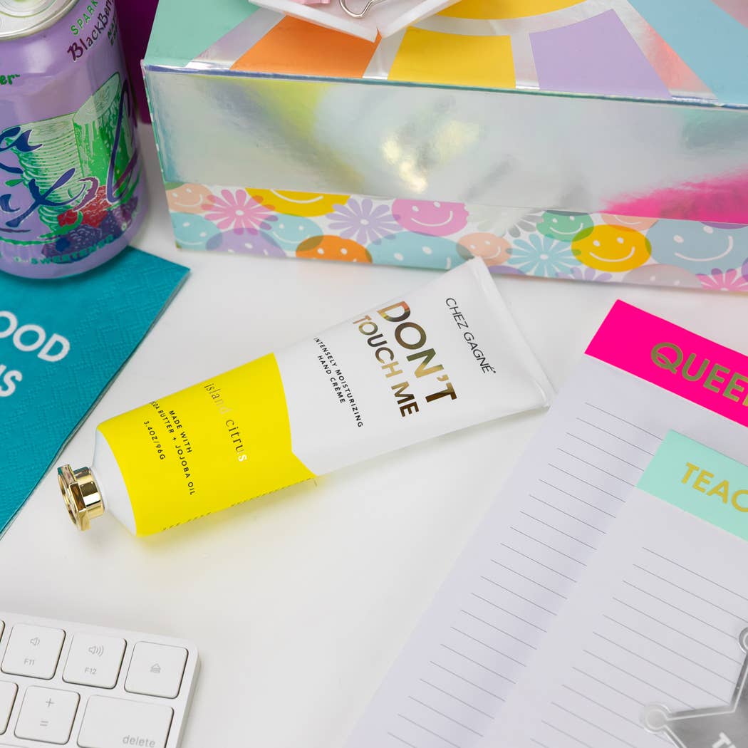 Don't Touch Me - Funny Hand Cream Gift, Island Citrus