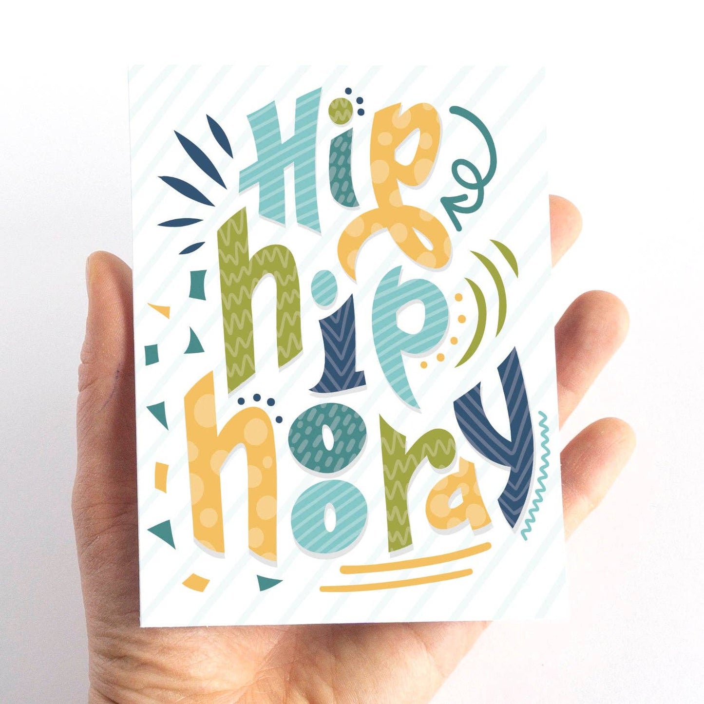 Hip Hip Hooray Birthday Card
