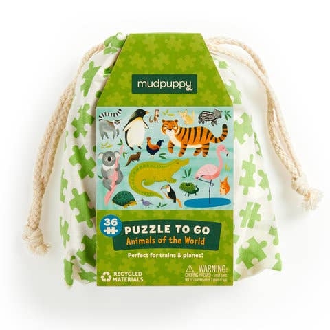 Animals Of The World Puzzle to Go