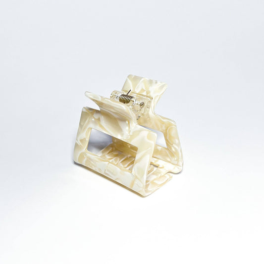 Cream MINI 5cm Claw Clips
