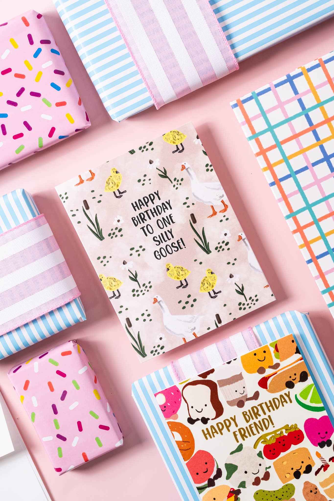 Happy Birthday To One Silly Goose! - Greeting Card