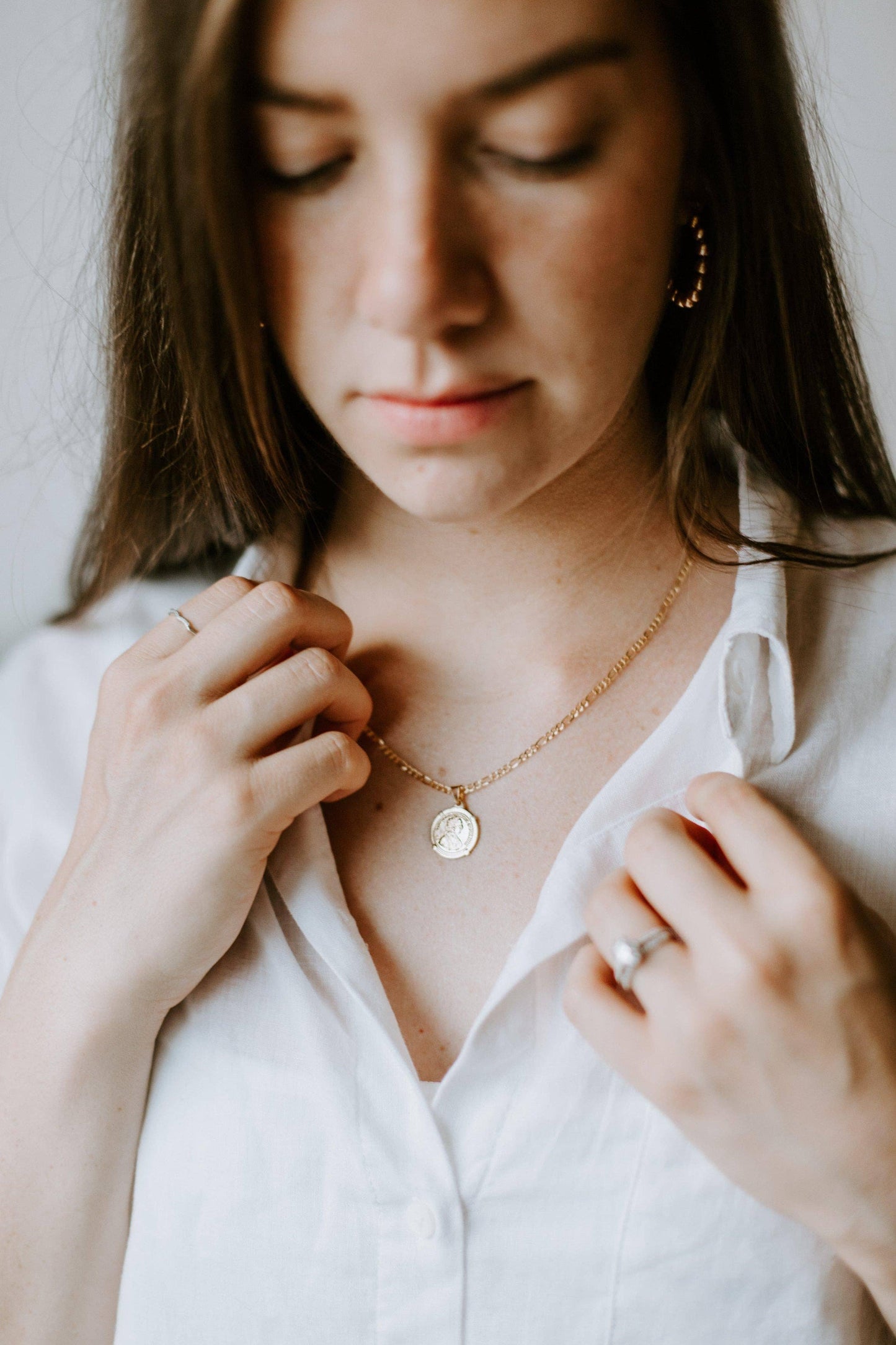 Vintage Coin Necklace