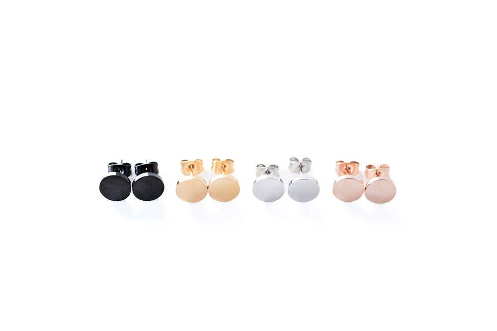 The Circle Stud Earrings