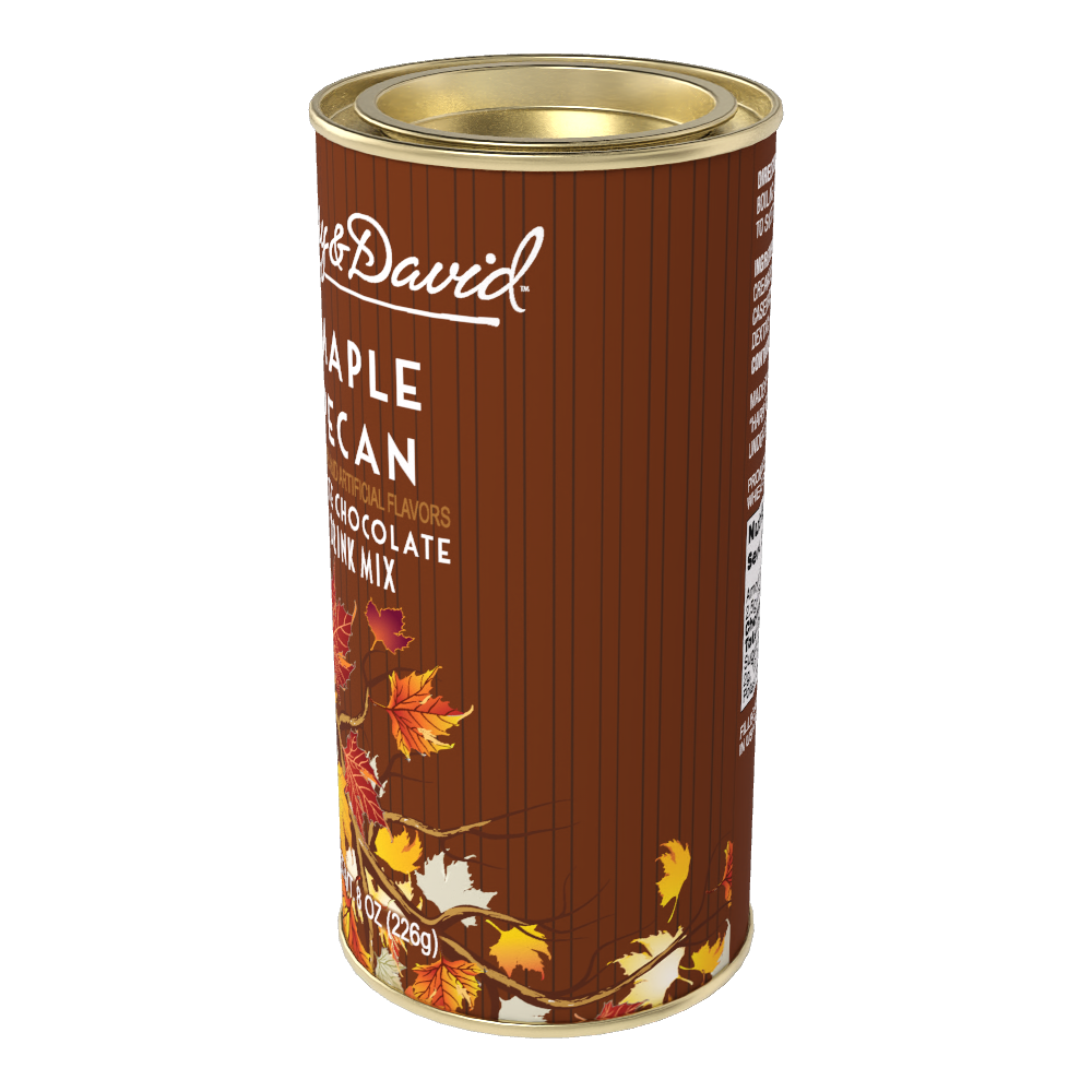 H&D® Fall Maple Pecan White Hot Chocolate (8oz Tins)
