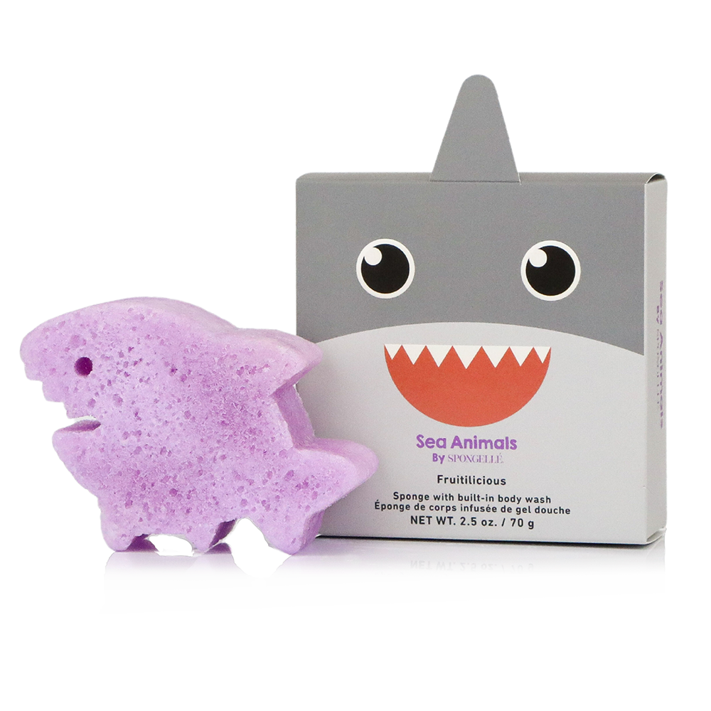 Sea Animals Assorted Sponge Pack for Kids & Baby