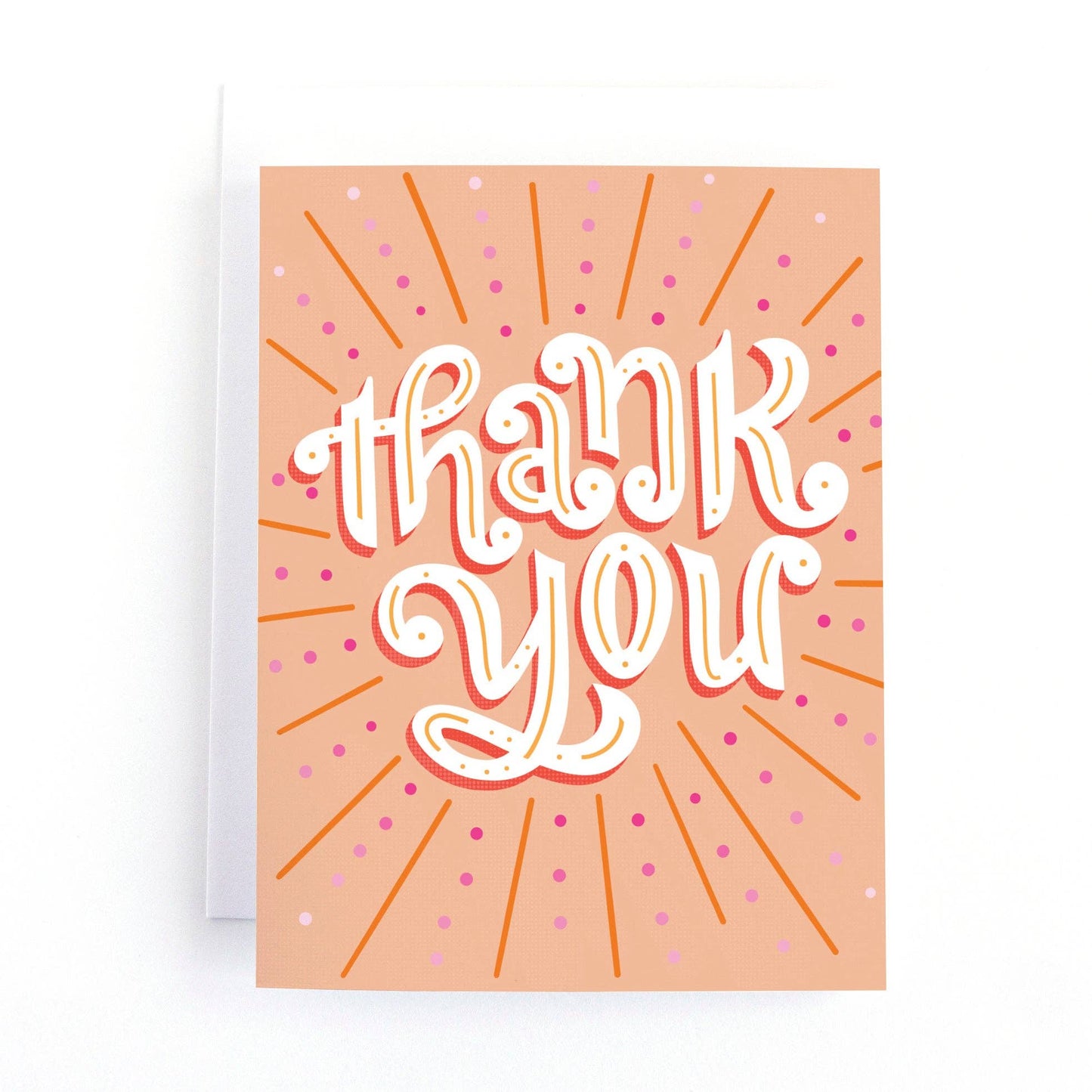 Retro Thank You Card