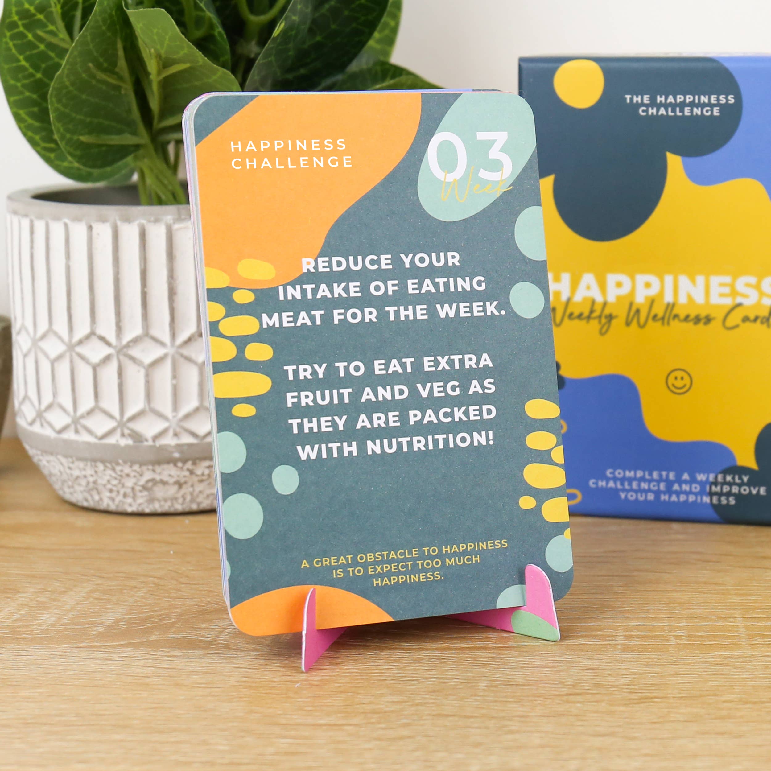 Happiness - Weekly Wellness Cards – Twenty-Two Stones Lifestyle Boutique