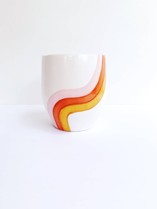 Cali Rainbow Planter
