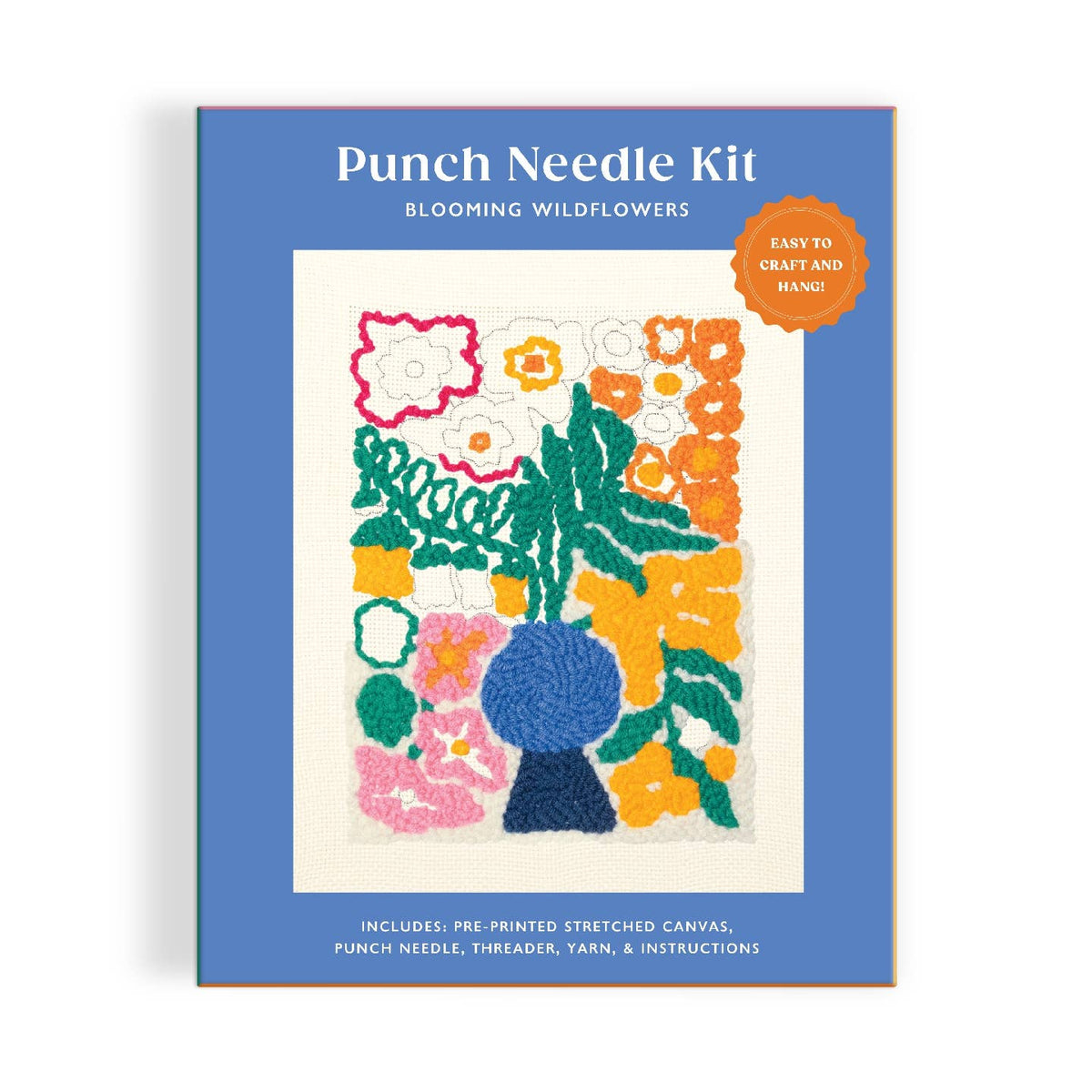 Blooming Wildflowers Punch Needle Kit