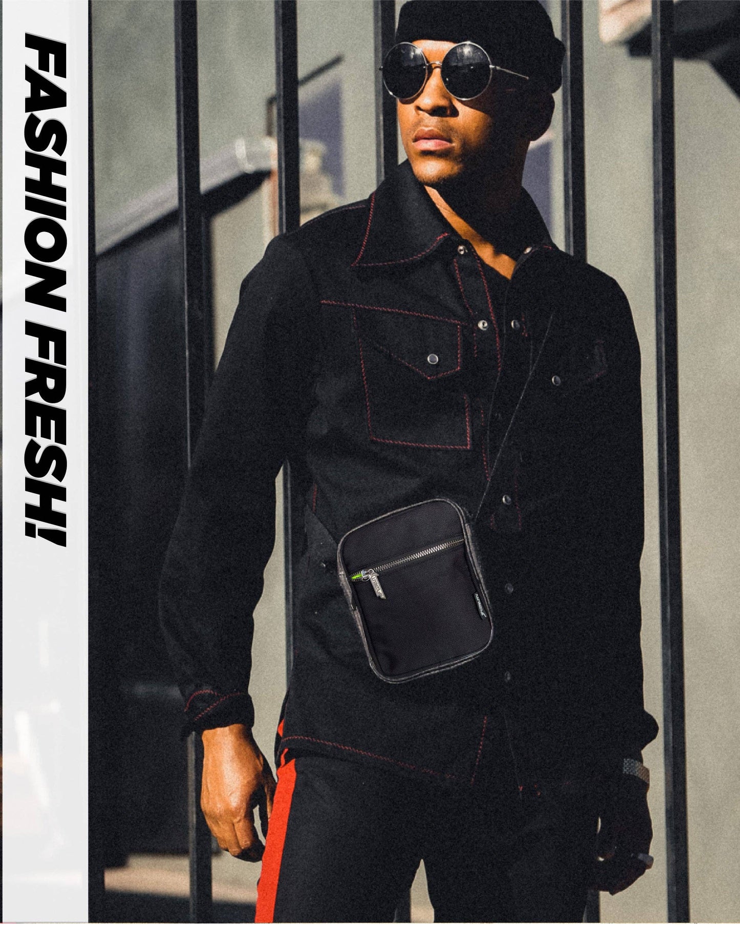 88320: Crossbody Sidekick | Sling Bag | Black