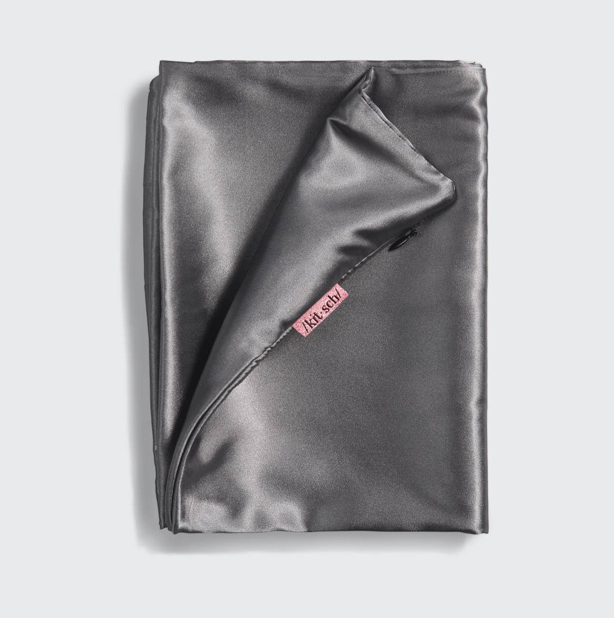 Satin Pillowcase Standard - Charcoal