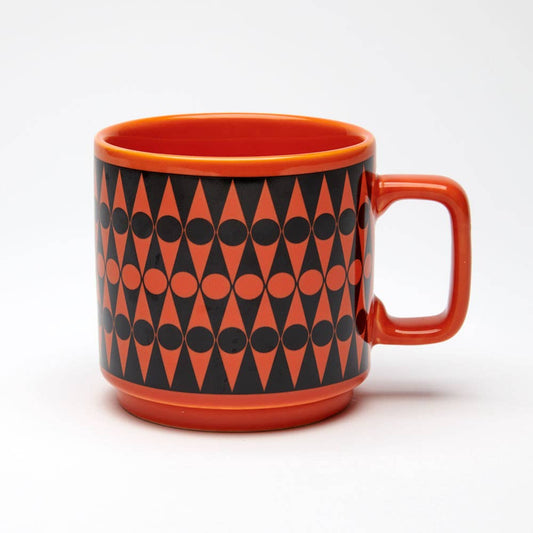 Magpie x Hornsea Mug Backgammon Orange