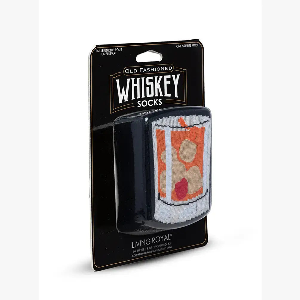 Crew Socks - Whiskey Old Fashioned