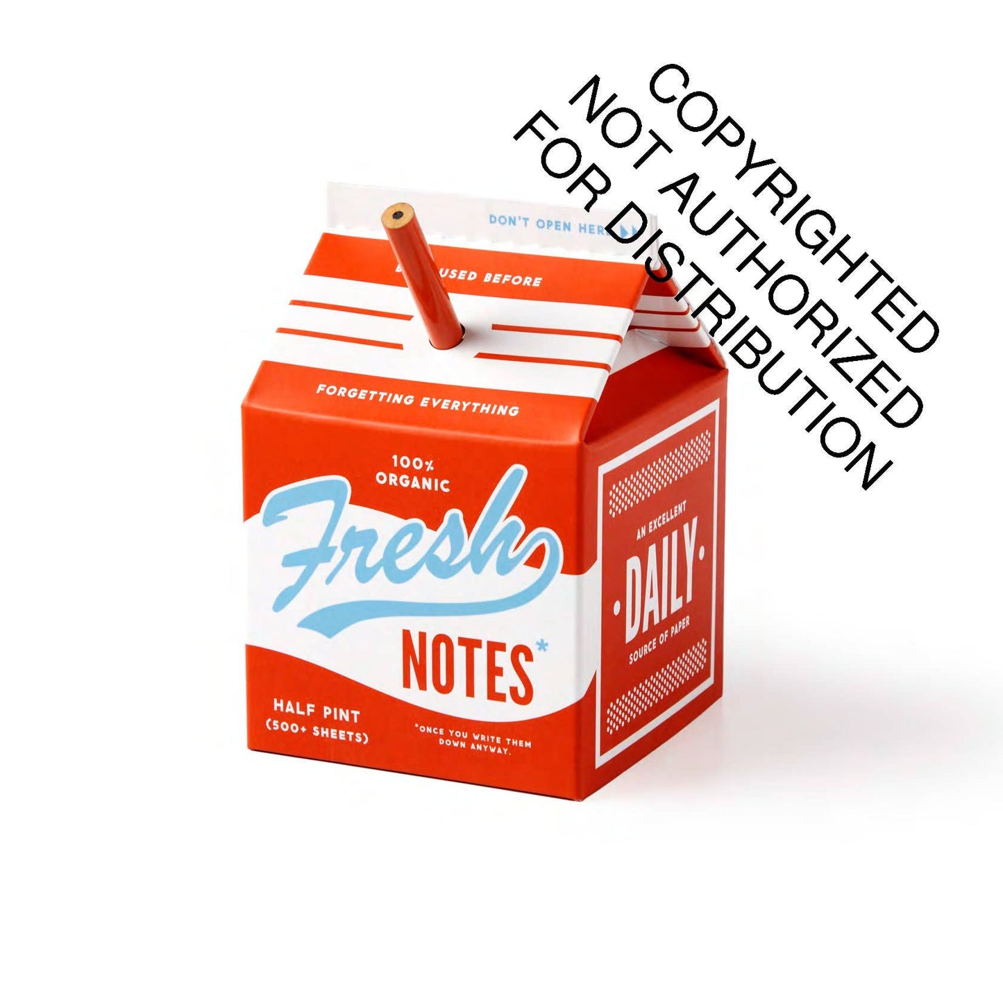 Fresh Ideas Milk Carton Note Set