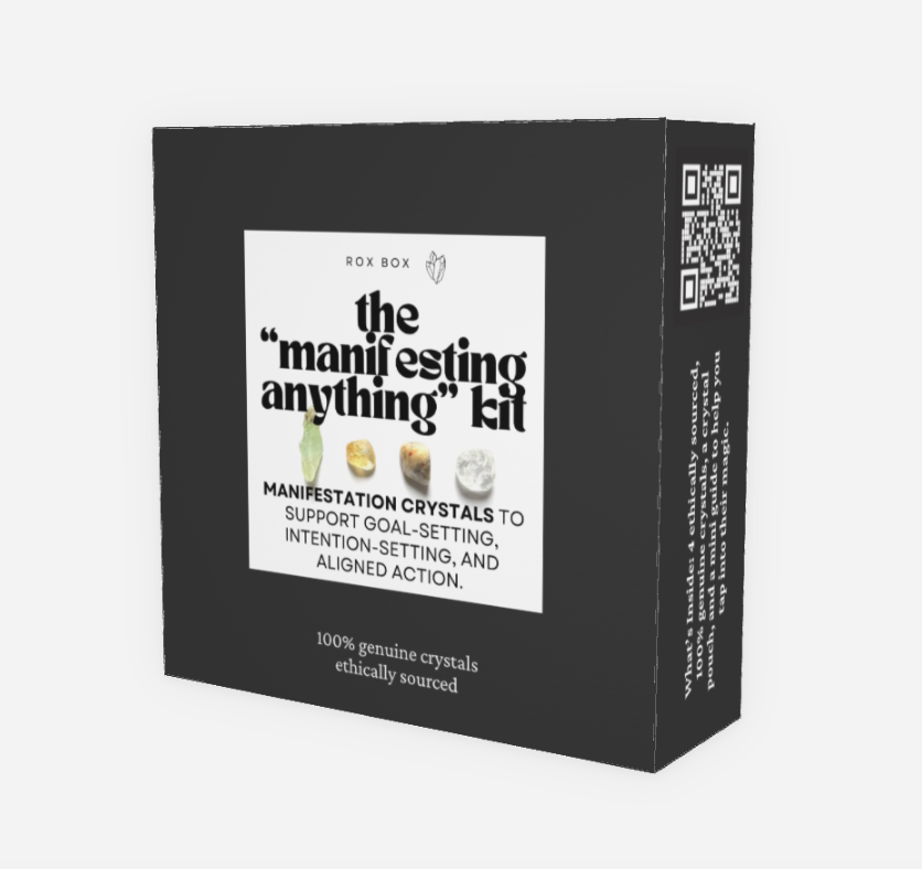 The “manifesting anything” kit - crystals for abundance - cheeky gift funny gift