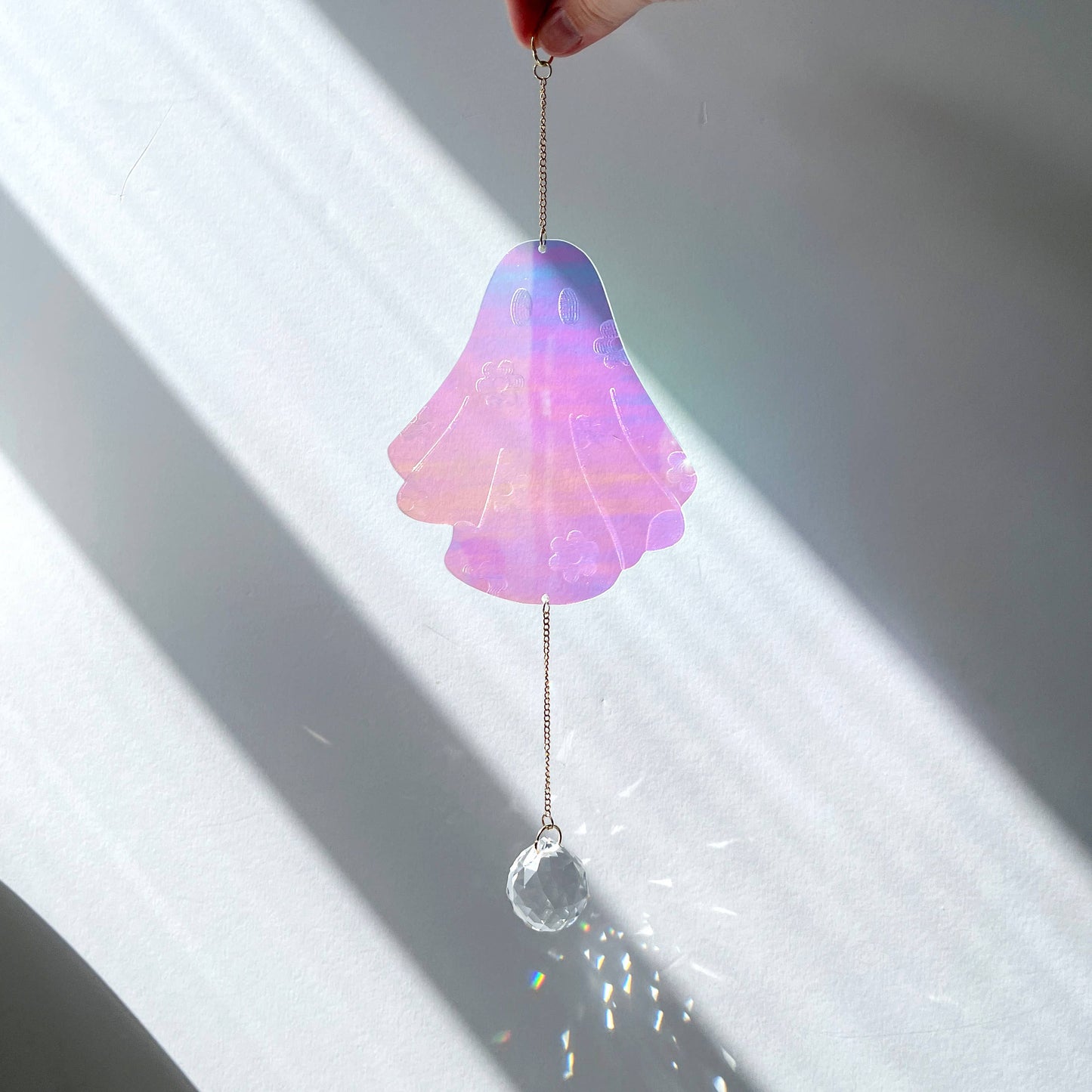Floral Ghostie Suncatcher