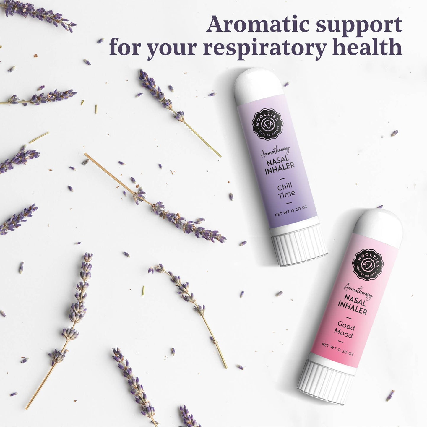 Aromatherapy Nasal Inhaler - Natural Essential Oil Blends