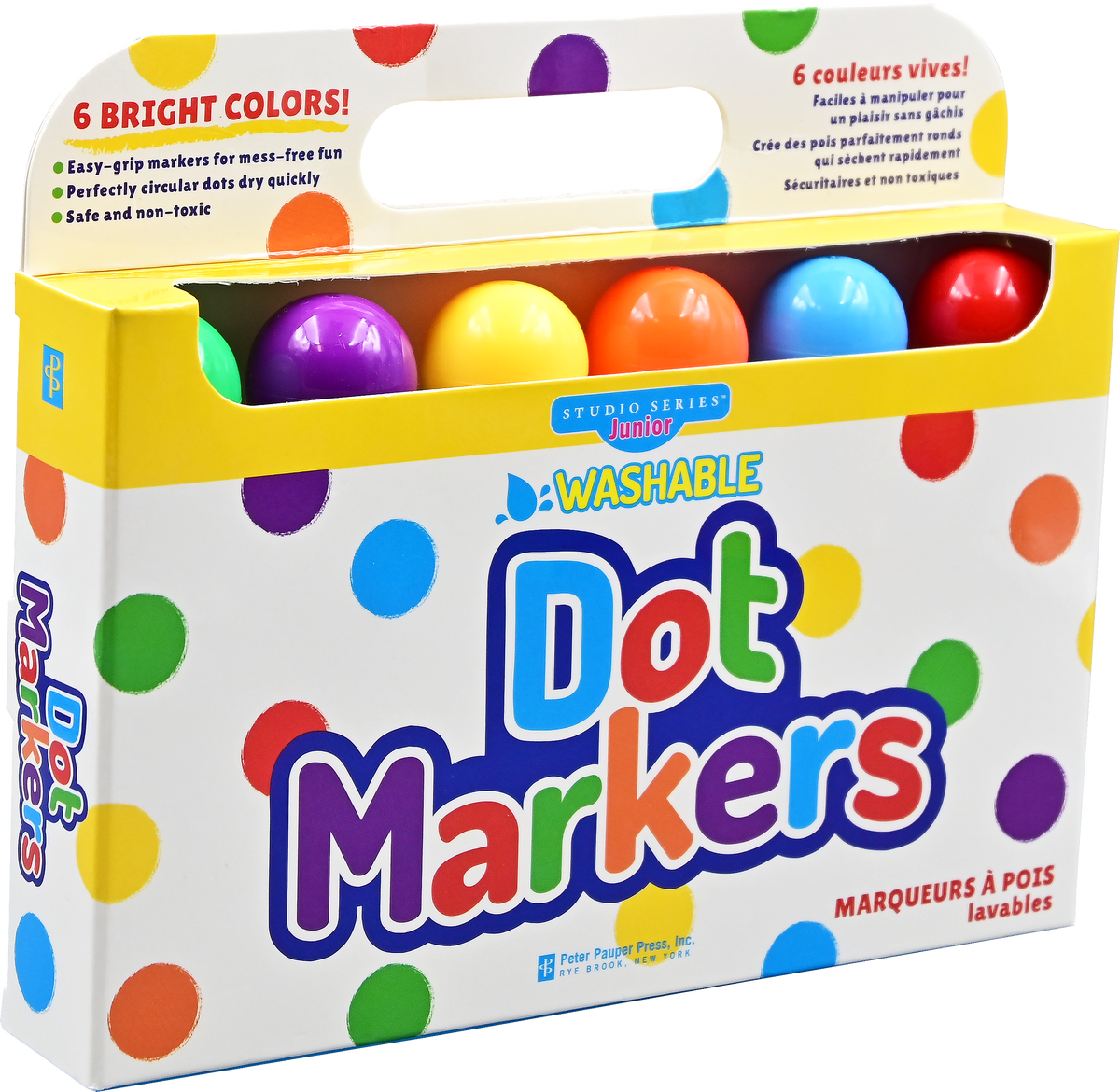 Studio Series Junior Washable Dot Markers (Set of 6)