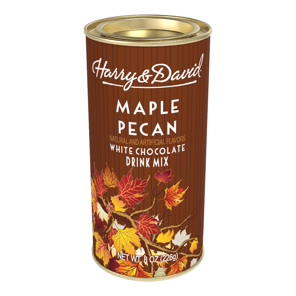 H&D® Fall Maple Pecan White Hot Chocolate (8oz Tins)