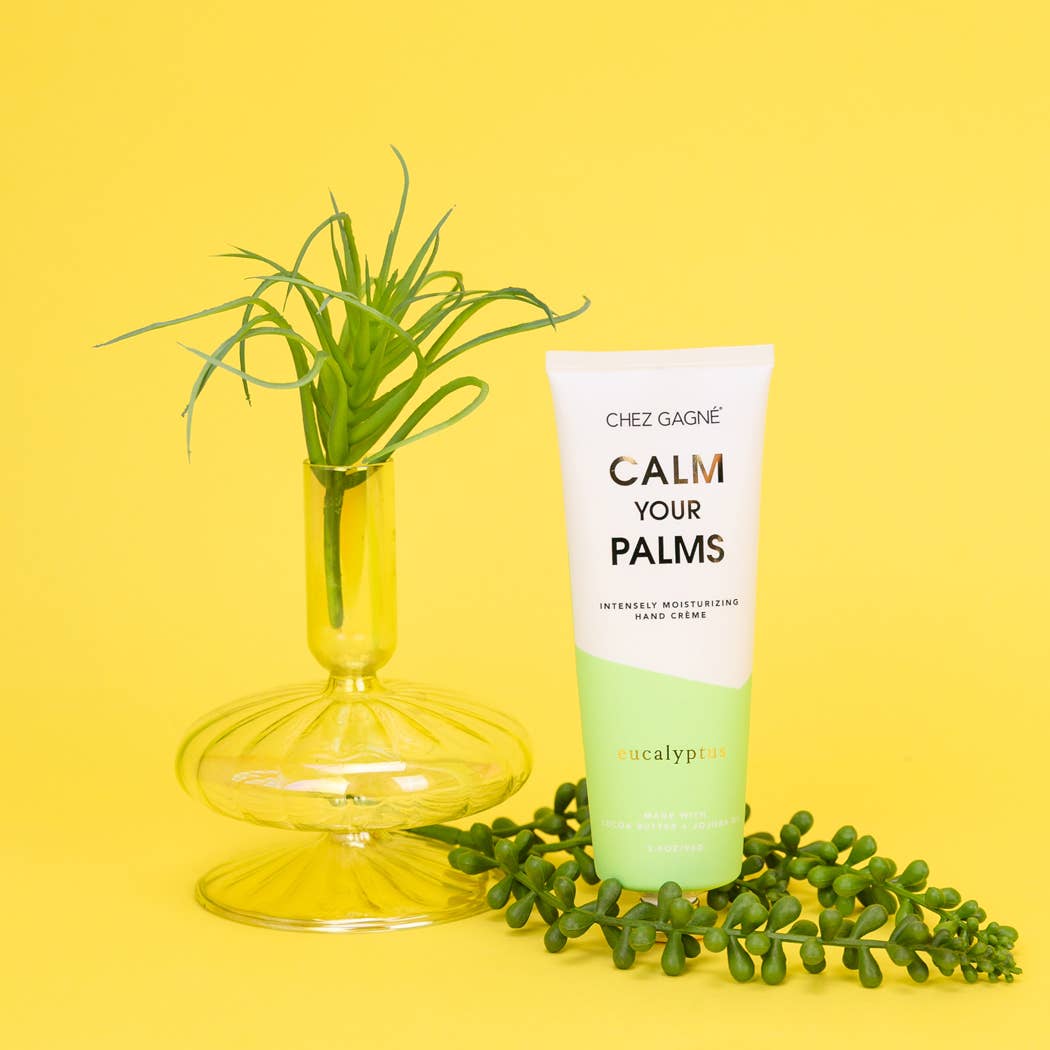 Calm Your Palms - Eucalyptus - Clean + Vegan Hand Crème - 3.4oz