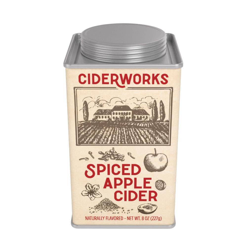 Ciderworks Spiced Red Apple Cider Mix (8oz Tins)