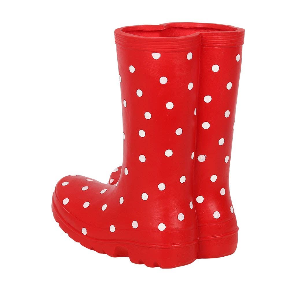 Red Boot Planter