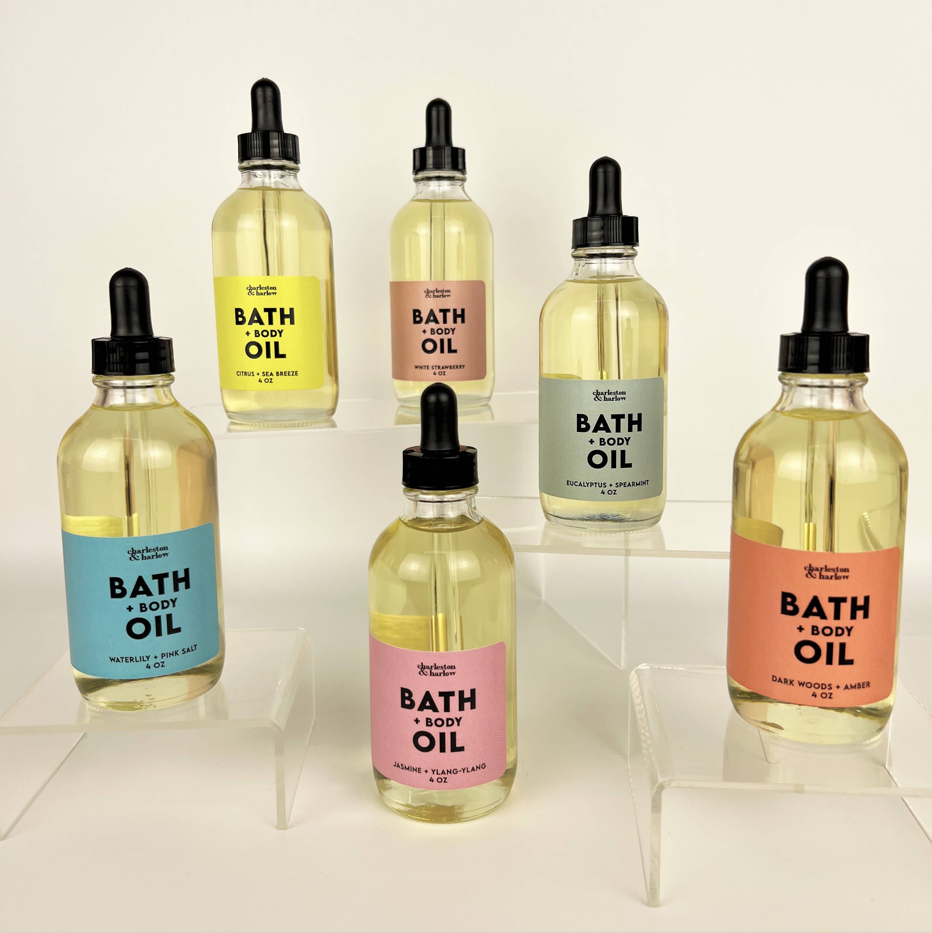 Bath + Body Oil - Eucalyptus + Spearmint