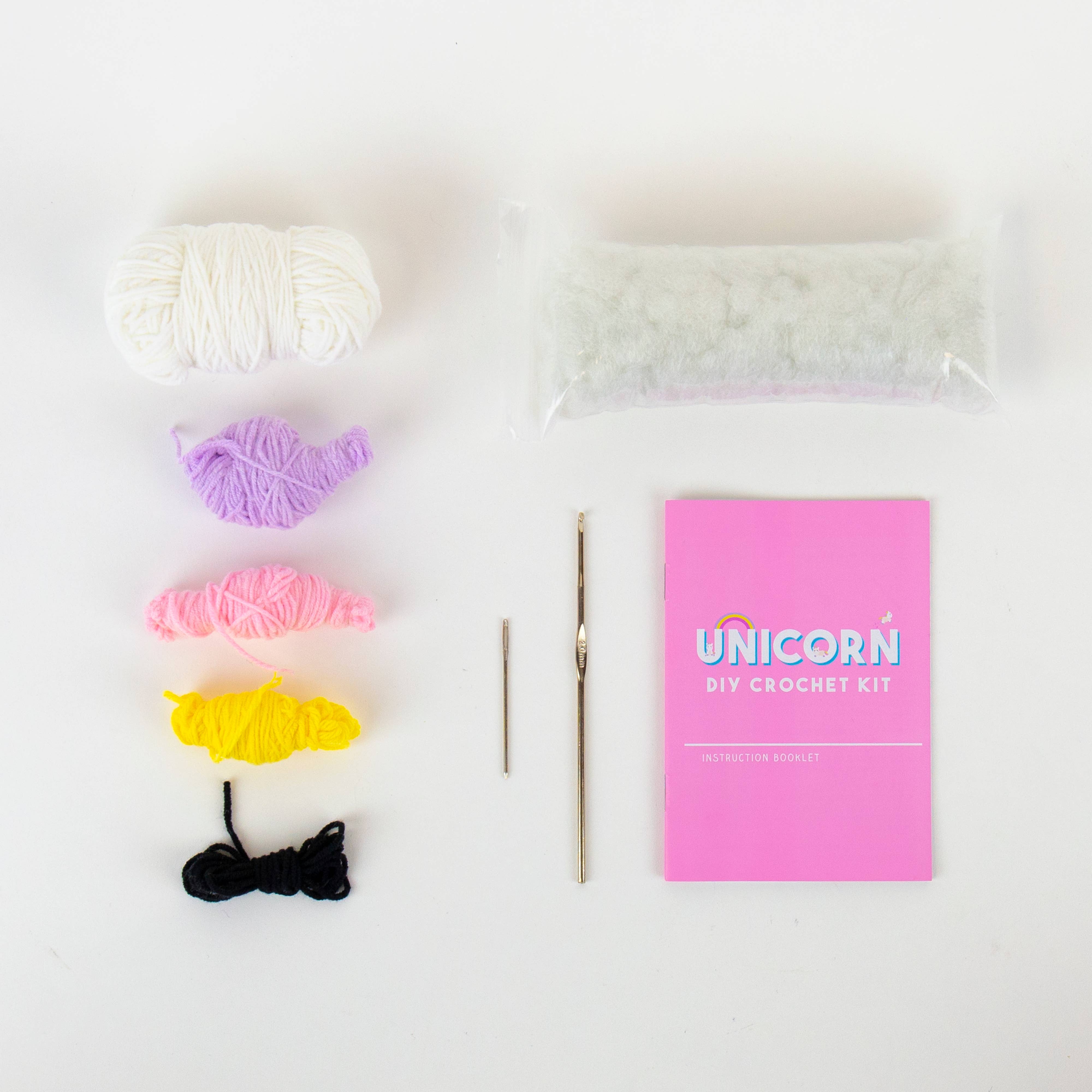 Cute Unicorn DIY Kawaii Crochet Kit