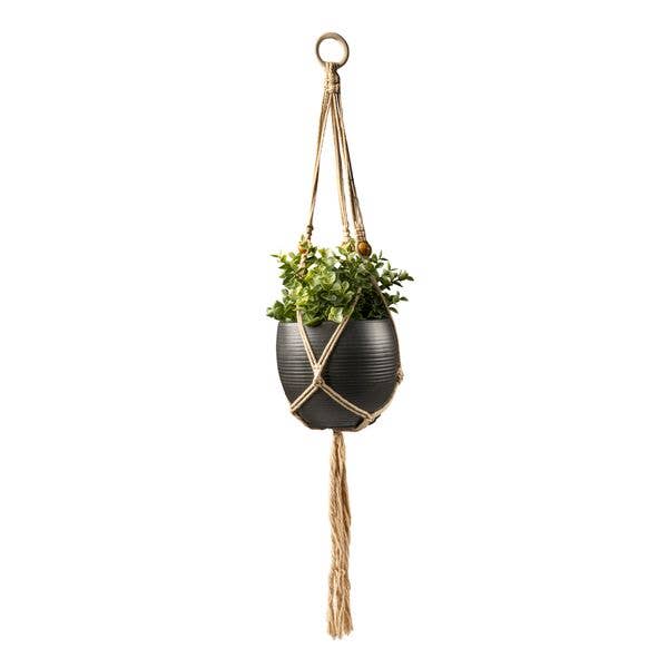 Seed & Sprout Let's Hang Macrame Plant Hanger