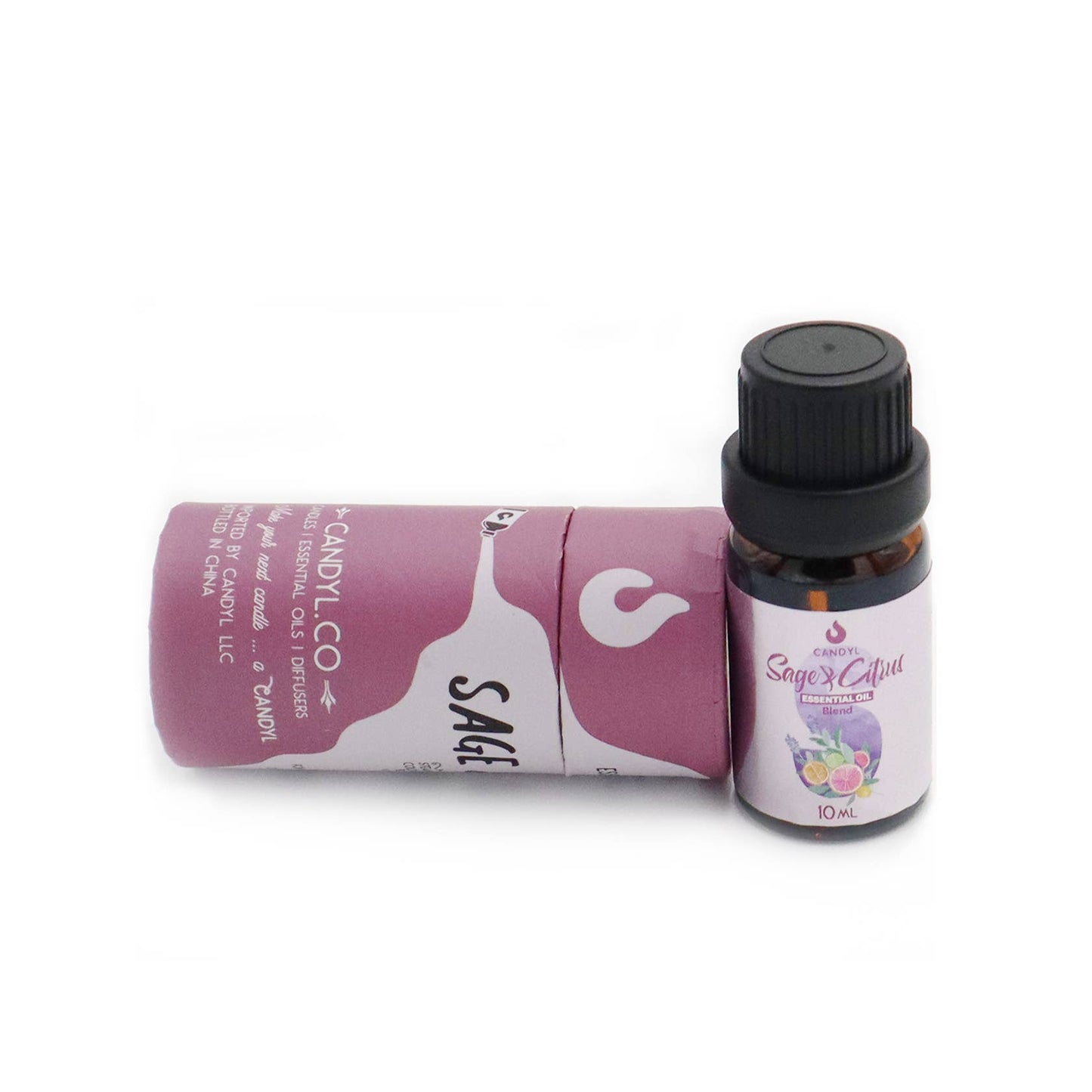 Essential Oil 10ml Single Bottle in Color Tube Packaging