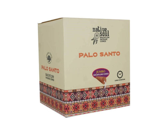 Native Soul Palo Santo Jumbo Backflow Incense Cones