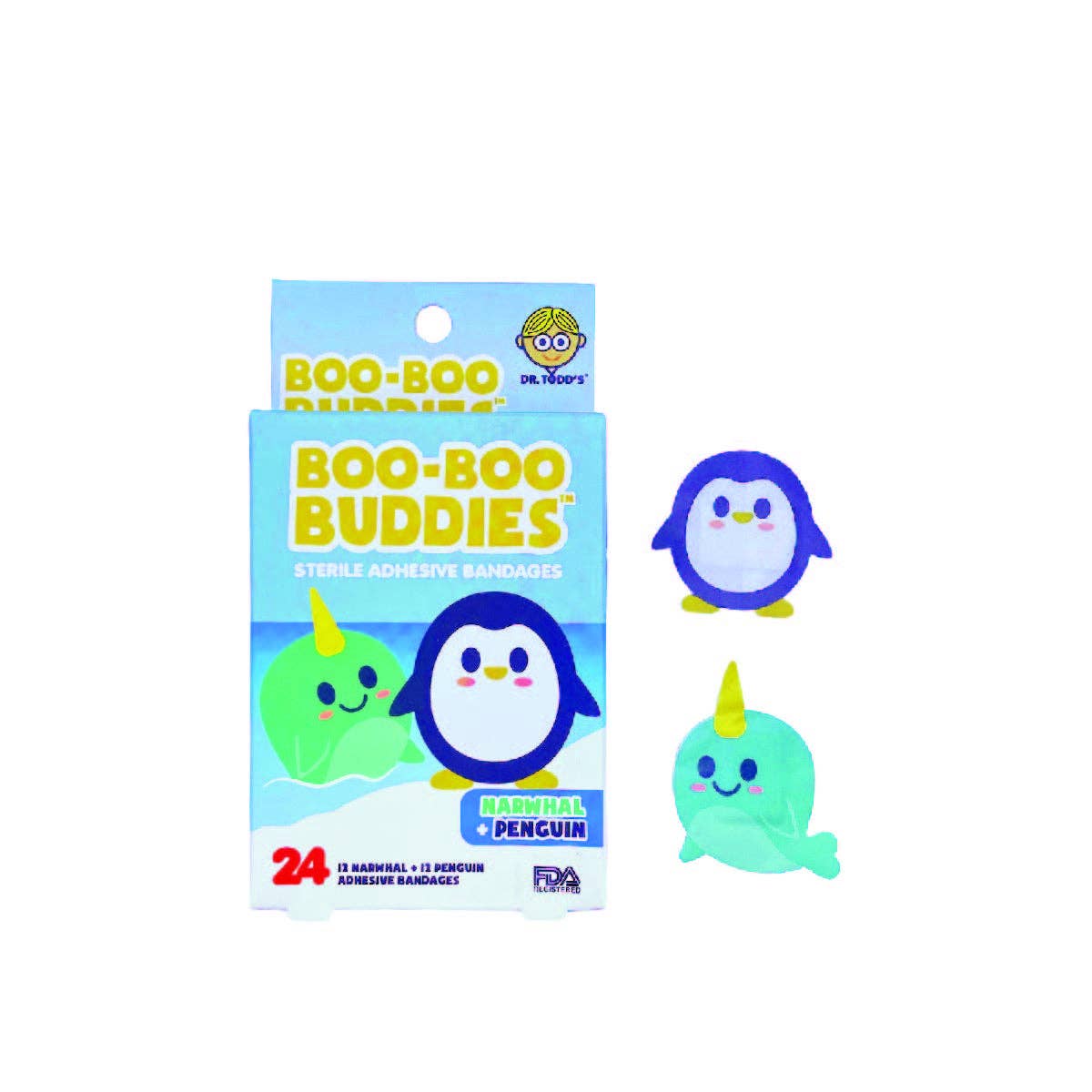 Boo Boo Buddies Kids Bandages 36 Pack