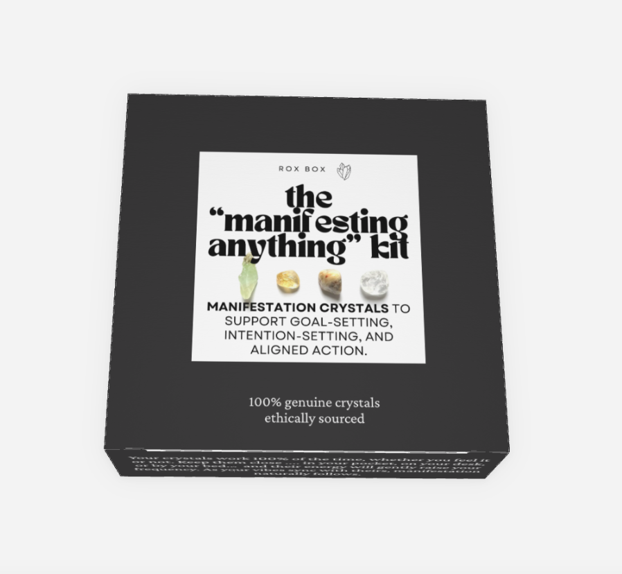 The “manifesting anything” kit - crystals for abundance - cheeky gift funny gift