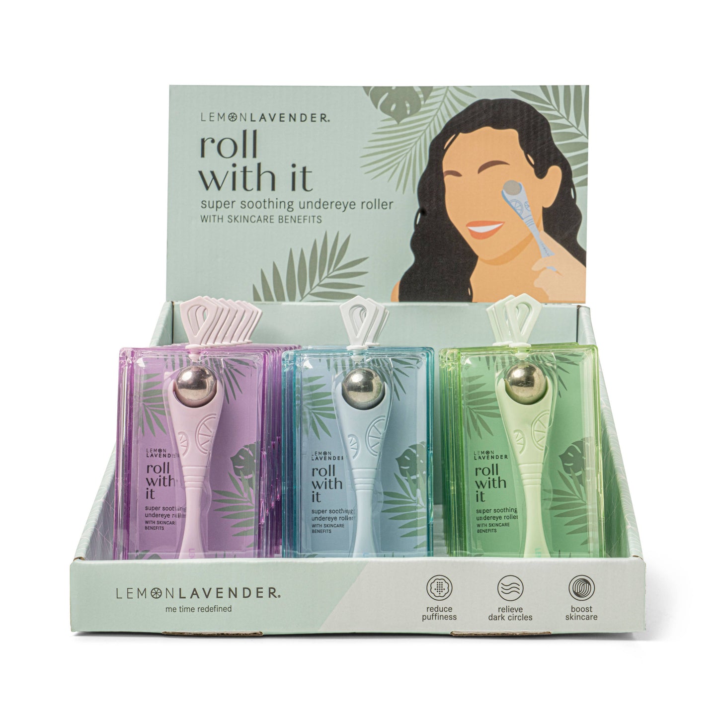 Lemon Lavender Roll With It Undereye Roller