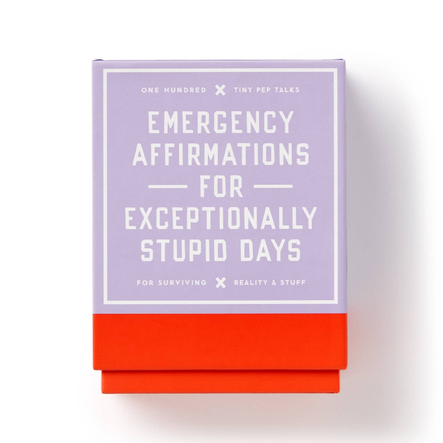 Emergency Affirmations for Exceptionally Stupid Days Card Deck
